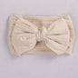 Children's Hair Accessories Jacquard Nylon Hair Band Double-layer Bow.