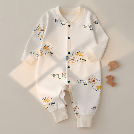 Baby Long Sleeve Pure Cotton Rompers.