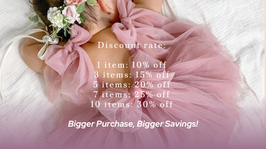 New Summer Sale - TIERED DISCOUNT!