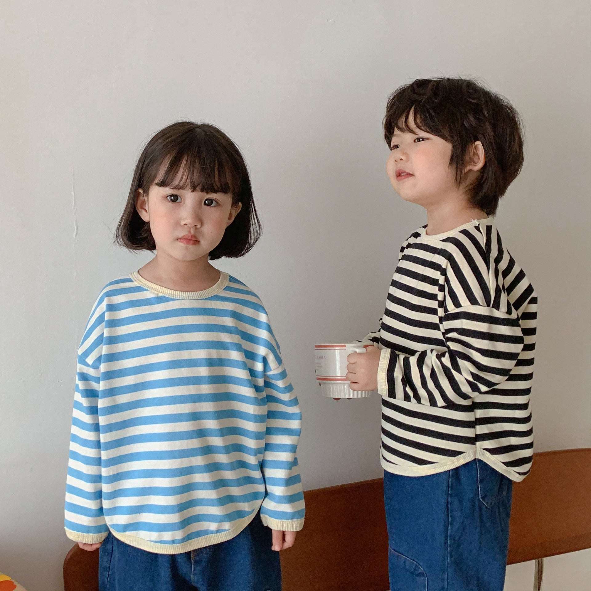 Stylish Cotton Striped Sweater for Kids