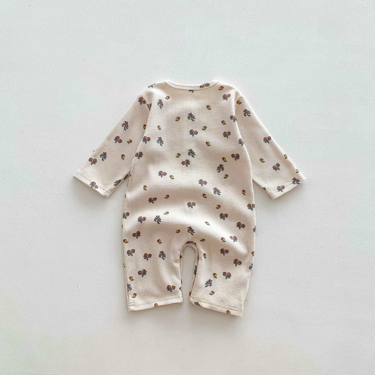 Baby Floral Long Sleeve Romper.