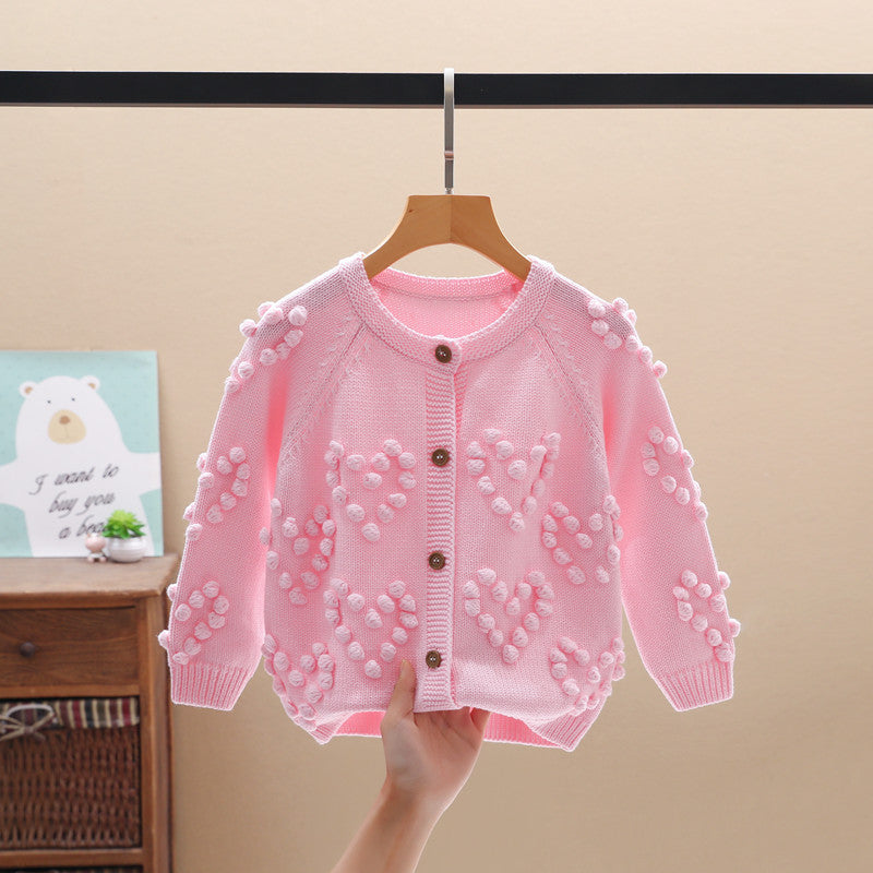 Girls Fashionable Autumn & Winter Cardigan