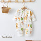 Pure Cotton 0-6 Months Baby Jumpsuit