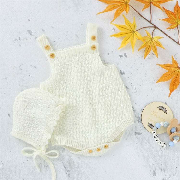 Baby Unisex Romper With Hat.