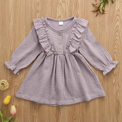 Girls cotton dress.