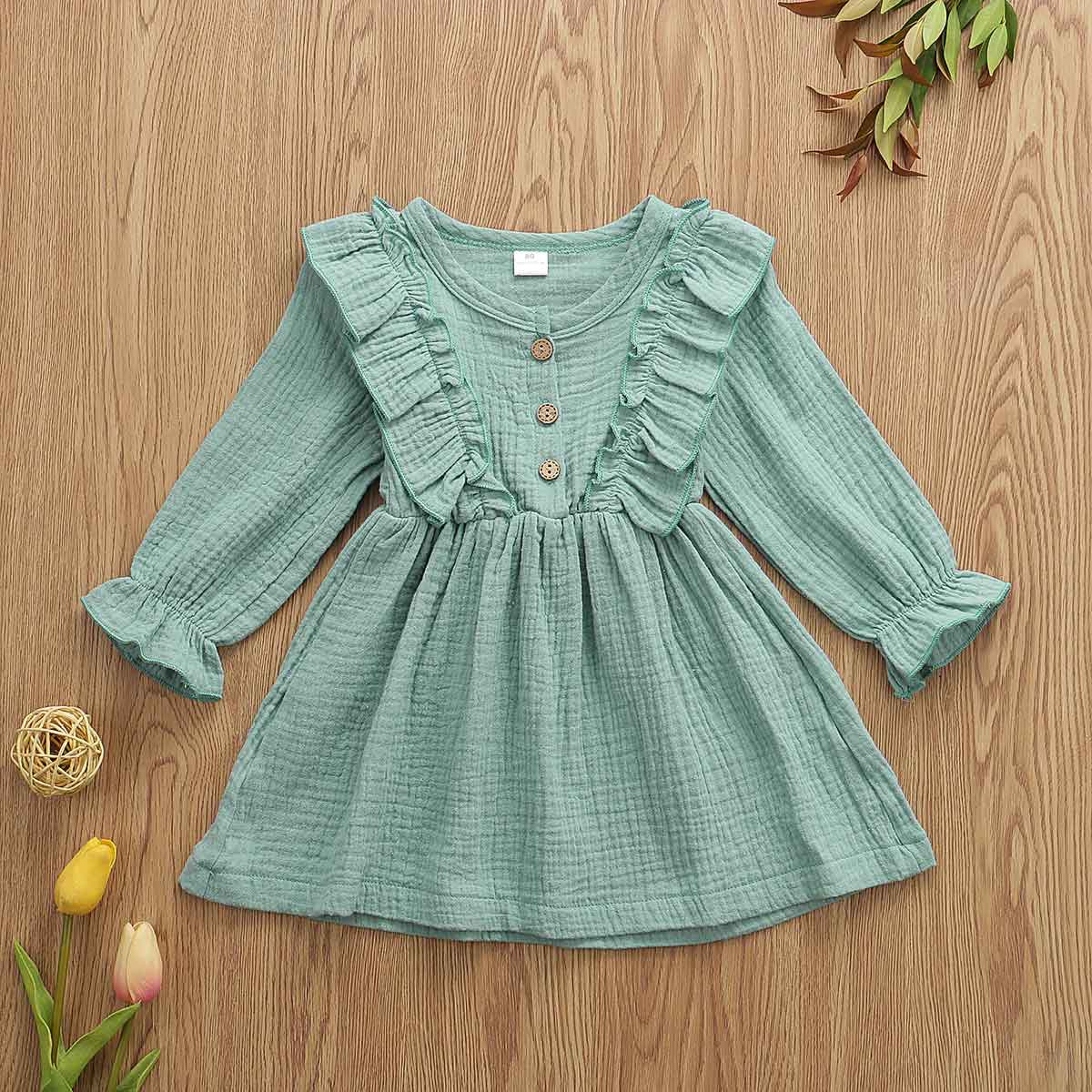 Girls cotton dress.