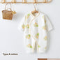 Pure Cotton 0-6 Months Baby Jumpsuit