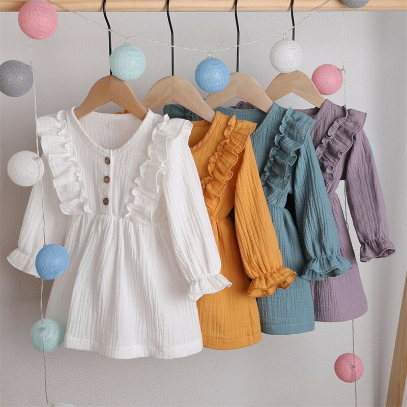 Girls cotton dress.