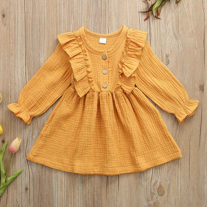 Girls cotton dress.