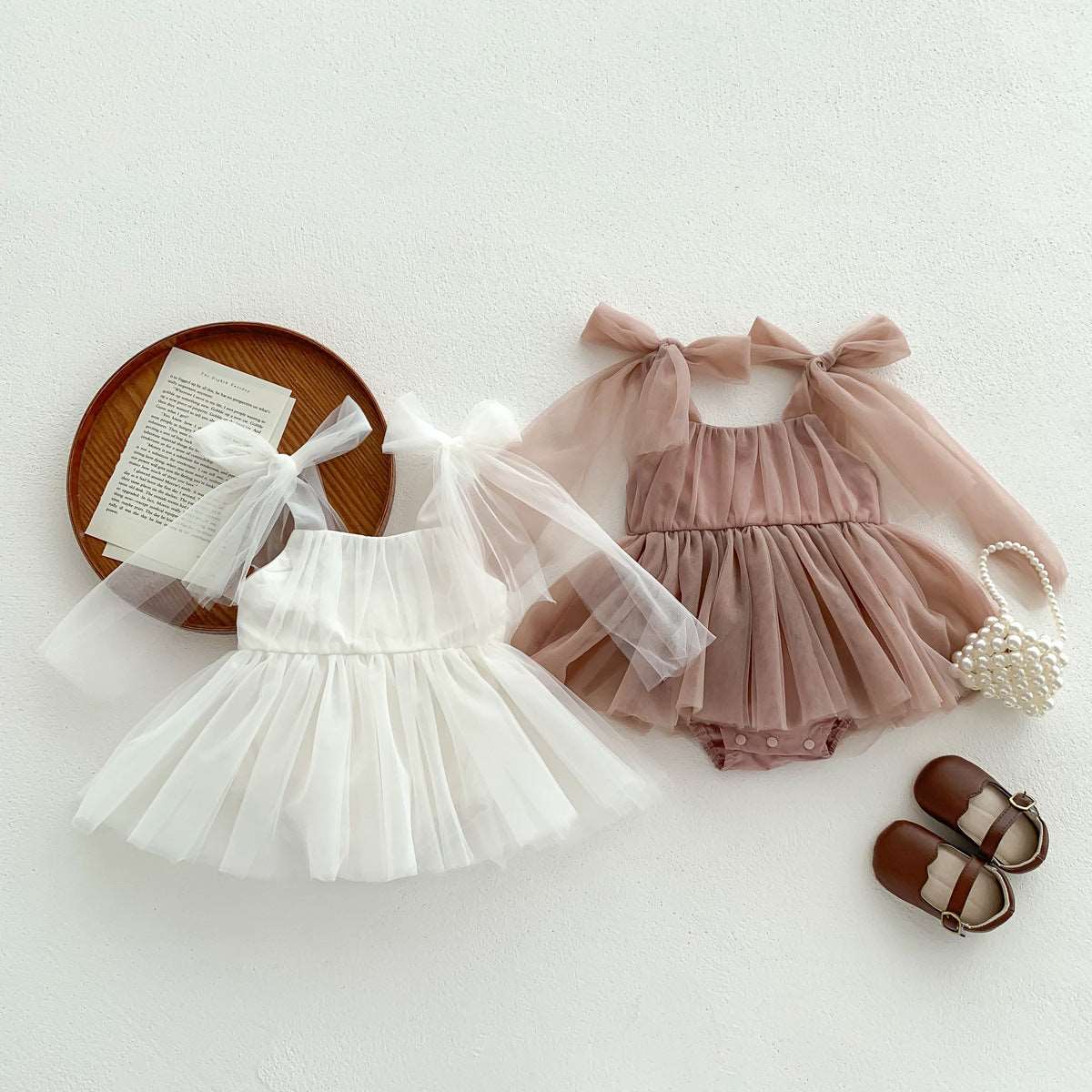 Summer Baby Mesh Princess Dress.