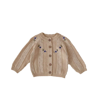 Kids Knitted Coat & Romper