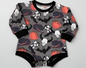 Baby Halloween Pumpkin Print Romper