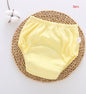 Baby pure cotton diapers yellow