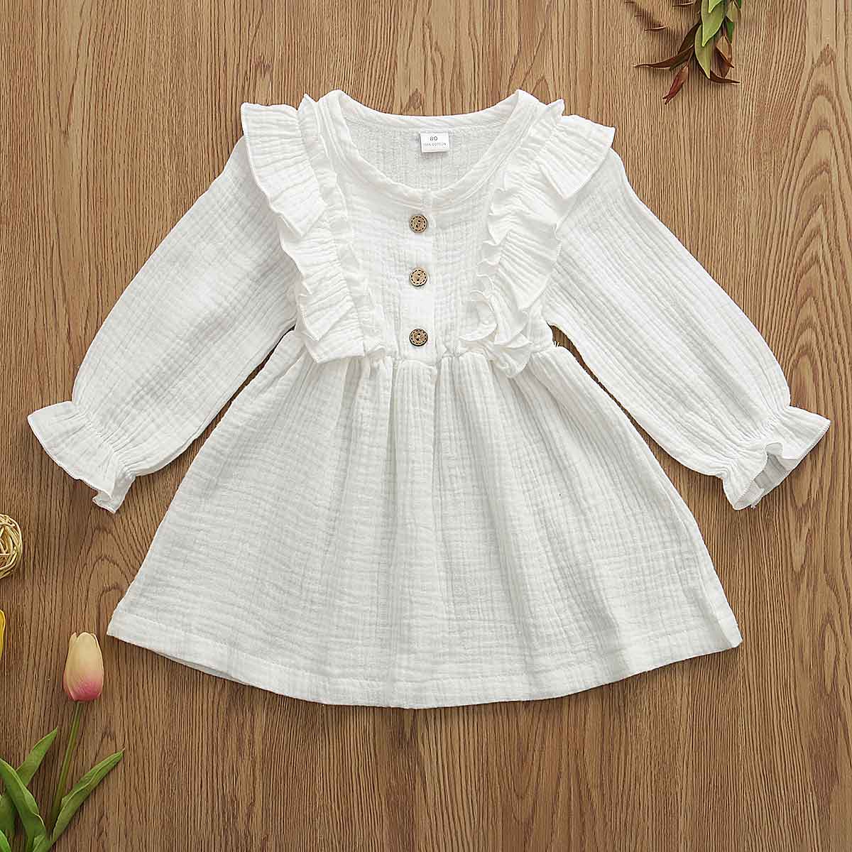 Girls cotton dress.