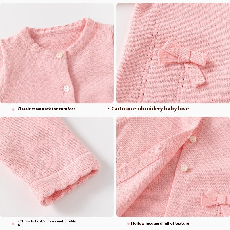 Baby Girl Autumn Sweet Cardigan