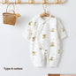 Pure Cotton 0-6 Months Baby Jumpsuit