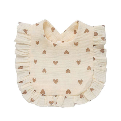 Organic cotton bibs for newborn babies