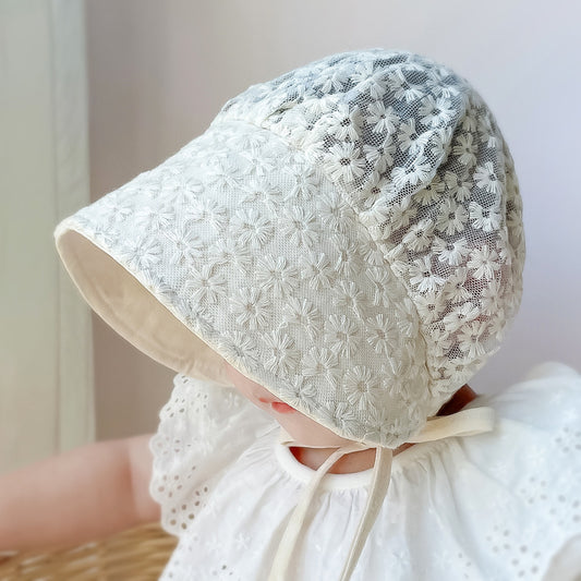 Lace Baby Girl Sun Hat