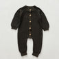 Baby Long-sleeve Knitted Romper