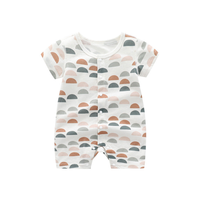 Bamboo Fiber Summer Baby Romper.