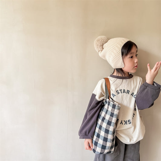 Kids Korean-style Autumn Sweatshirt