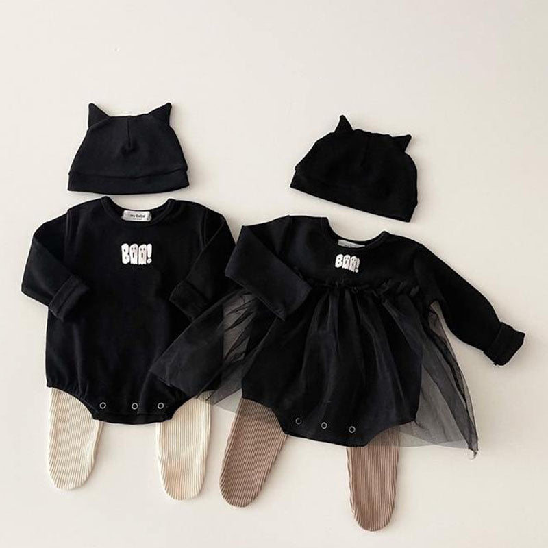 Baby Korean Style Halloween Girls and Boys Jumpsuit