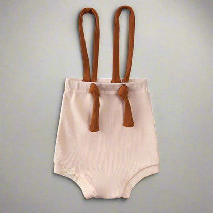 Baby Stretch Base Shorts Suspender Pants