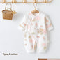 Pure Cotton 0-6 Months Baby Jumpsuit