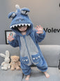 Kids Facecloth Loungewear Monster Pajamas