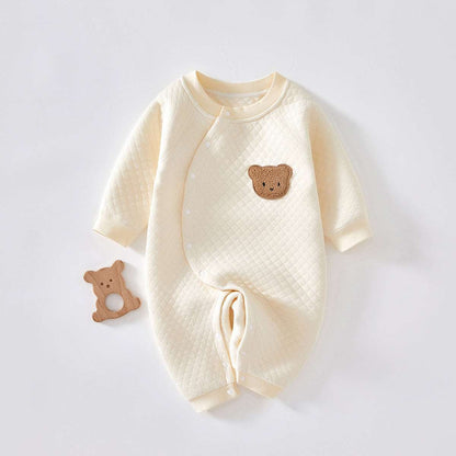 Infant Jumpsuit Thickened Long Sleeve.