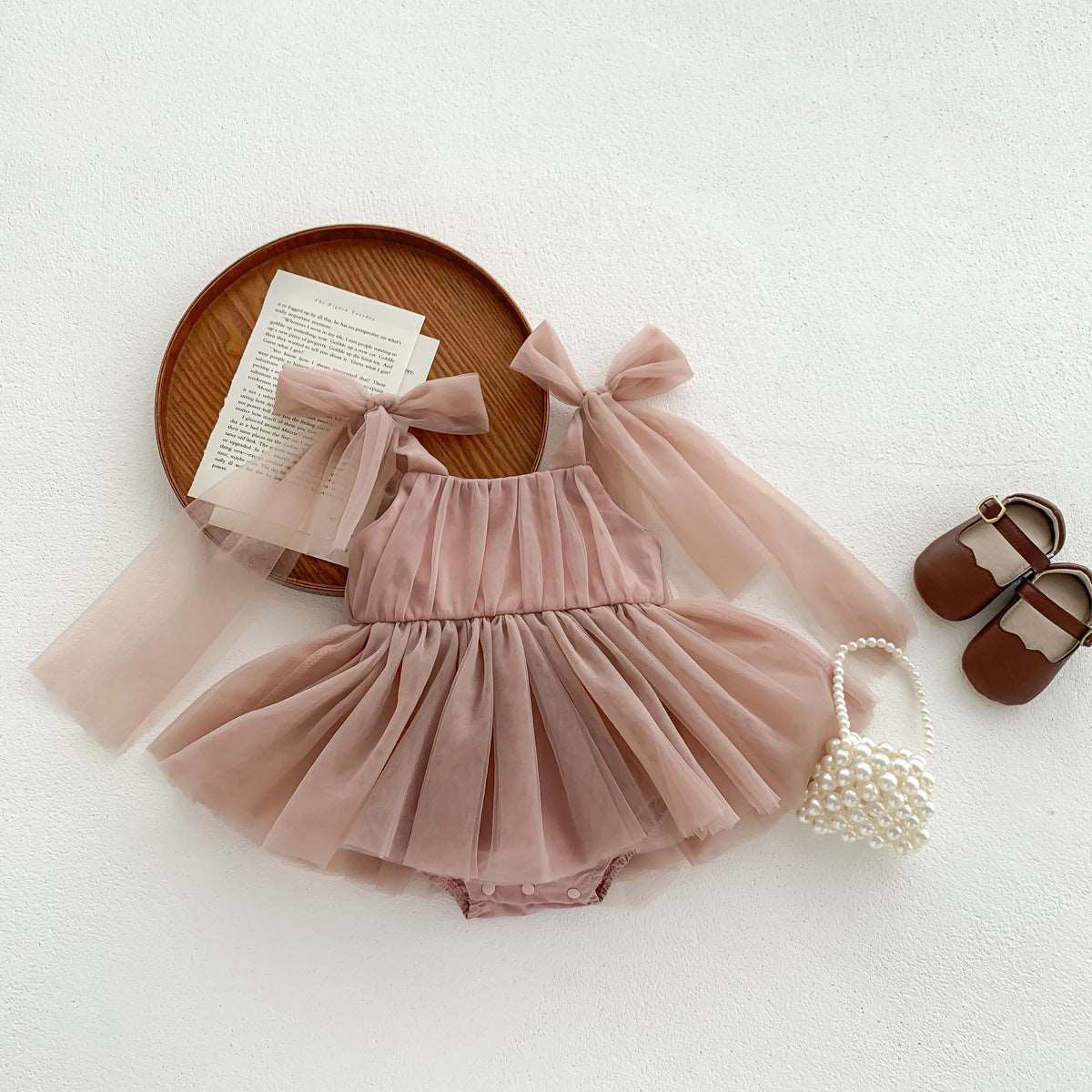 Summer Baby Mesh Princess Dress.