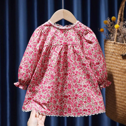 Sweet Floral Dress Children's Skirt.