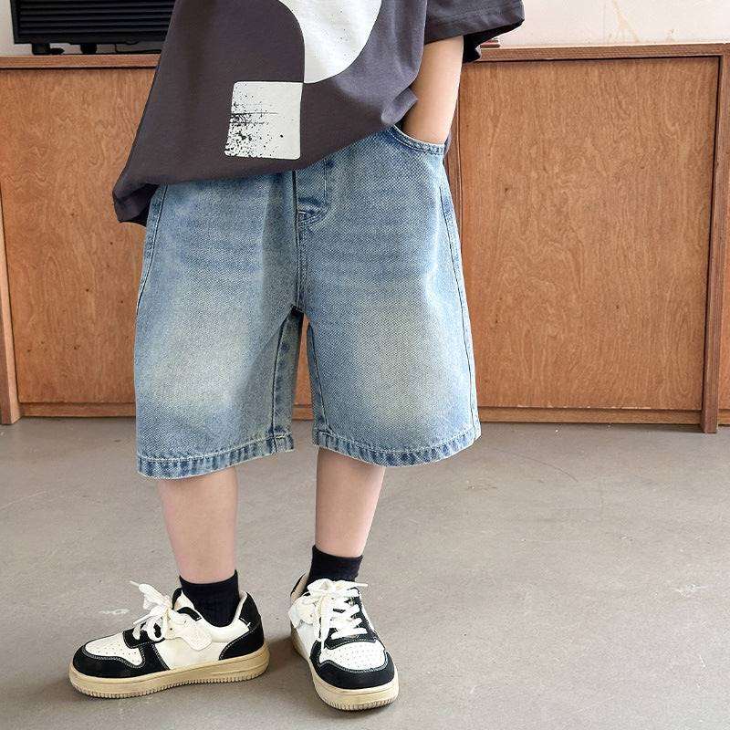 Boy's Summer Denim Shorts