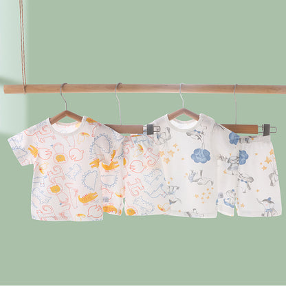 Baby Pure Cotton Thin Pajamas