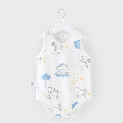 Baby Rompers Summer Thin Cotton Jumpsuit