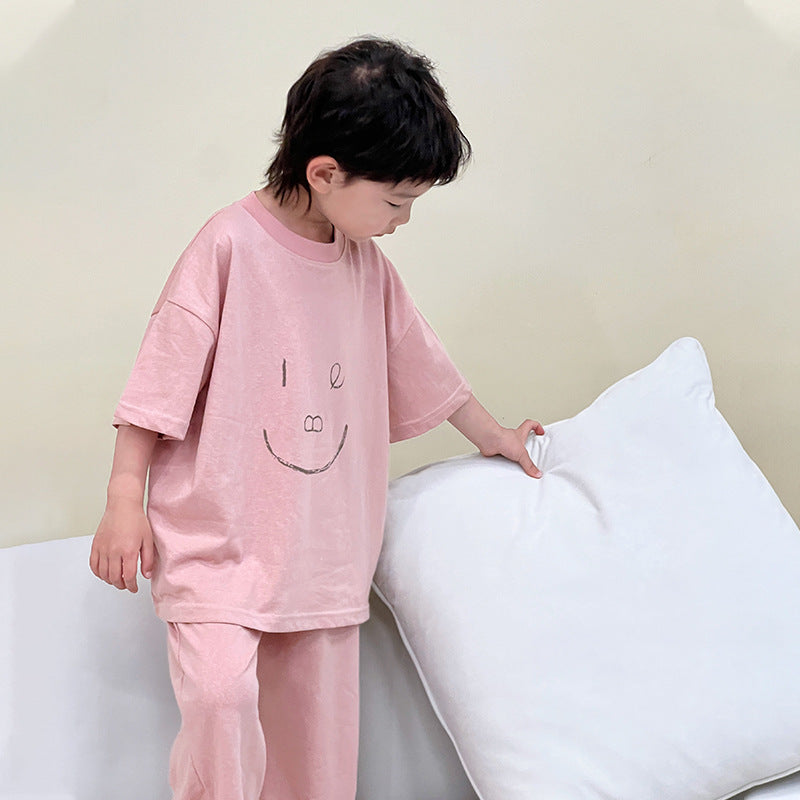 Kids Cotton Home Wear Pajamas