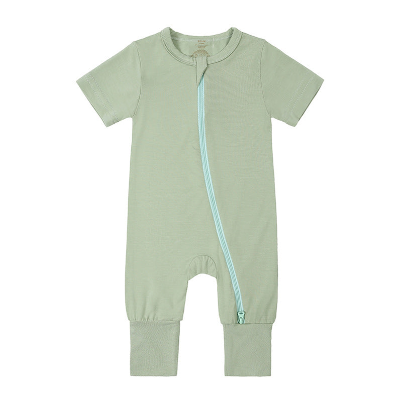 Baby Bamboo Fiber Jumpsuit