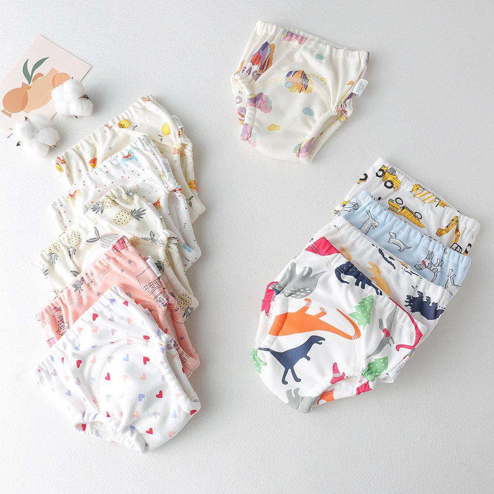 Practical Baby Cotton Gause Diaper Pants