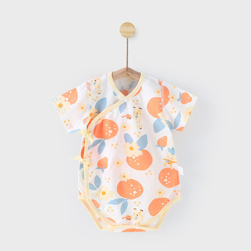 Pure Cotton Baby Triangle Rompers