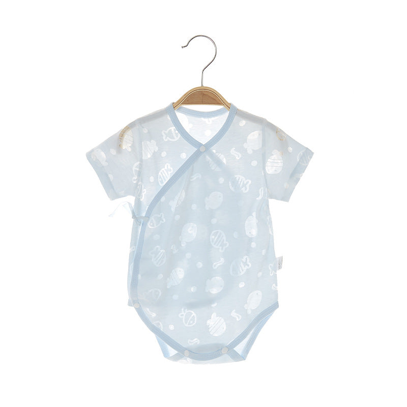 Short Sleeve Baby Summer Thin Romper