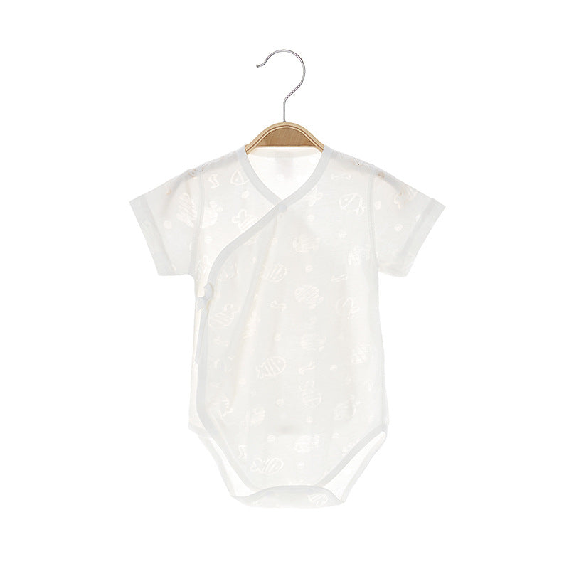 Short Sleeve Baby Summer Thin Romper