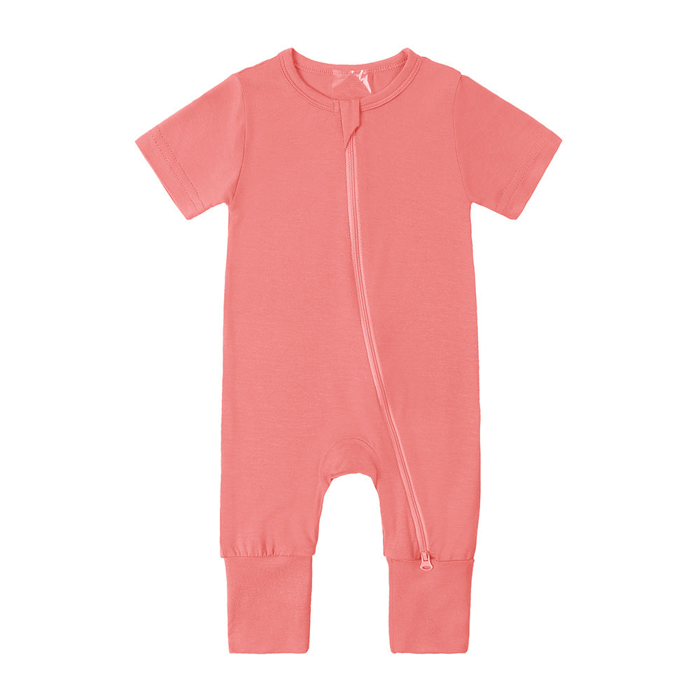 Baby Bamboo Fiber Jumpsuit