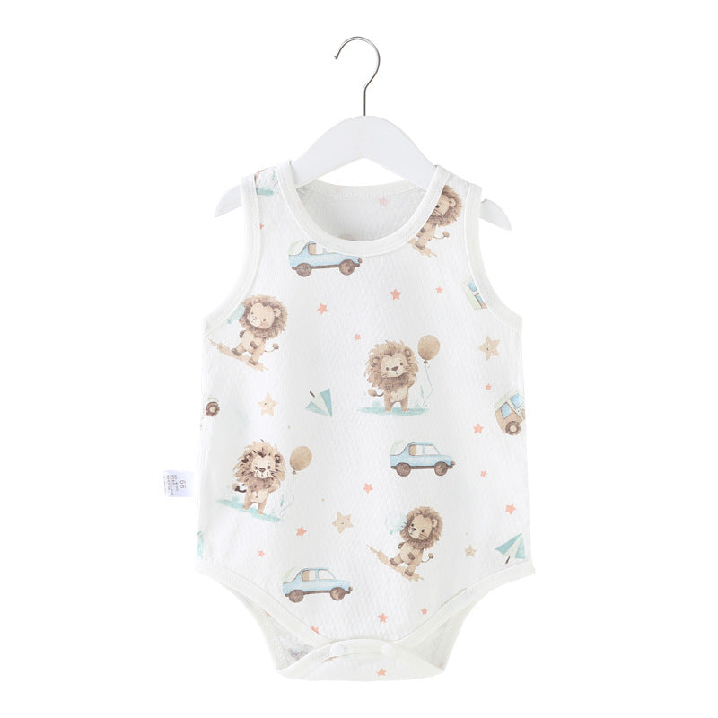 Baby Rompers Summer Thin Cotton Jumpsuit