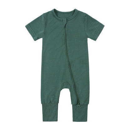 Baby Bamboo Fiber Jumpsuit