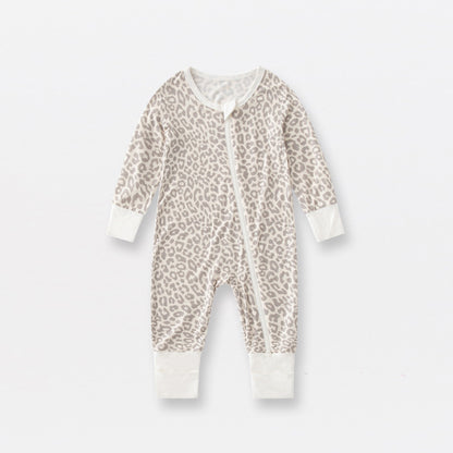 Bamboo Fiber Baby Jumpsuits Baby Pajamas