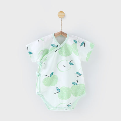 Pure Cotton Baby Triangle Rompers