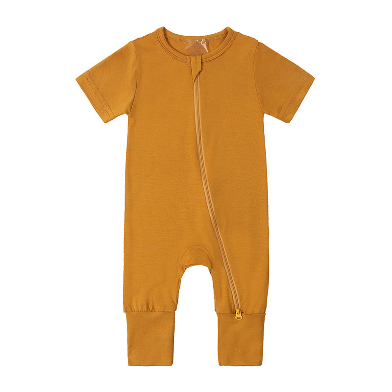 Baby Bamboo Fiber Jumpsuit