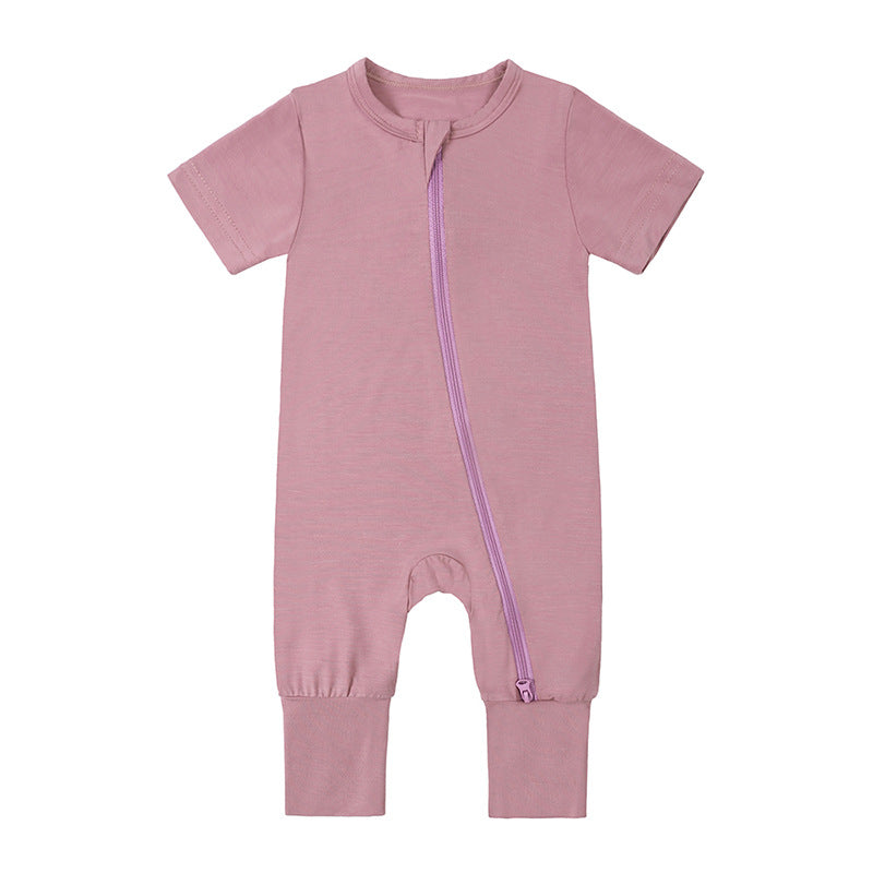 Baby Bamboo Fiber Jumpsuit