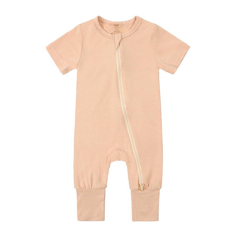 Baby Bamboo Fiber Jumpsuit