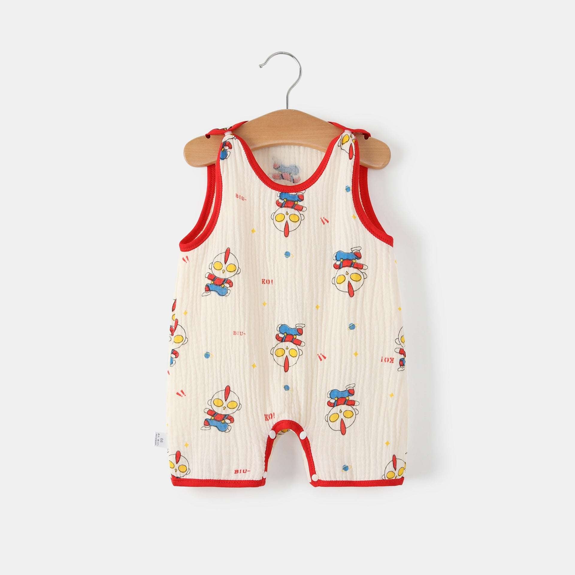 Baby Vest Jumpsuit Summer Thin Gauze